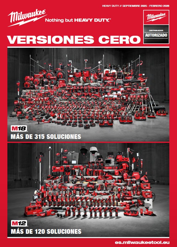 Folleto Milwaukee    Versiones 0