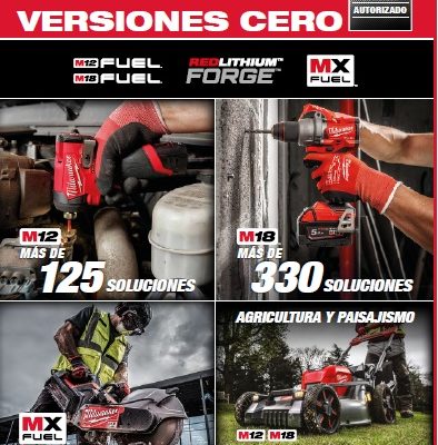 Folleto Milwaukee    Versiones 0